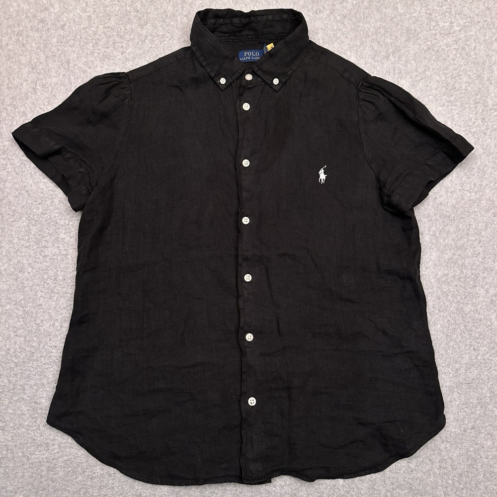 Polo by Ralph Lauren Black Button Down Shirt